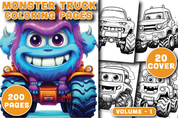 200 Monster Truck Coloring Pages: Strategic Use for Creativity and Engagement