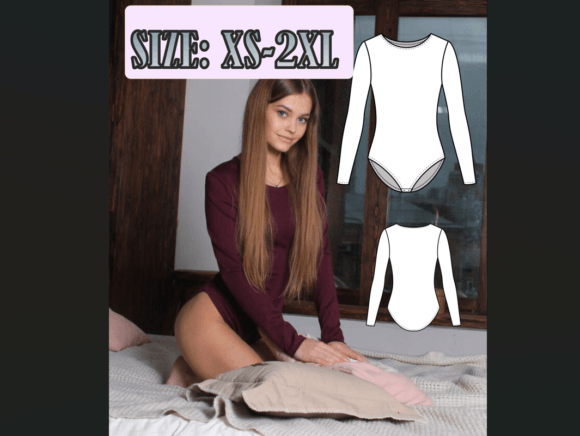Angela Bodysuit Sewing Guide