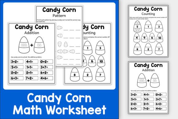 Candy Corn Fall Math Activity for Kids