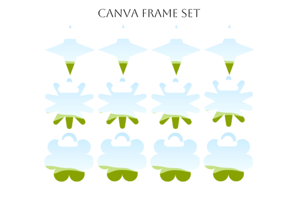 Canva Frame Set