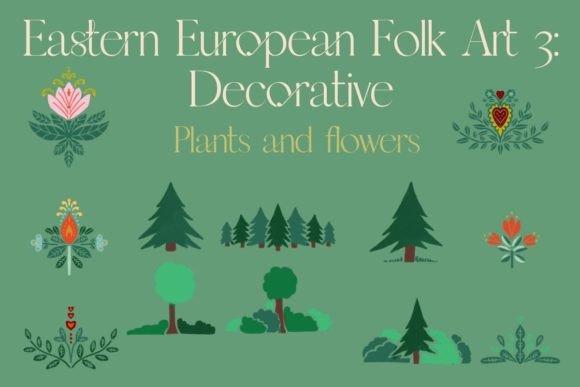 Eastern European Folk Art 3 Procreate