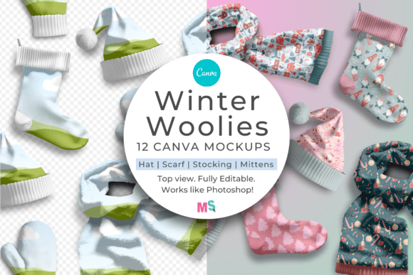 Winter Woolies Canva Mockups: A Practical Guide for Designers